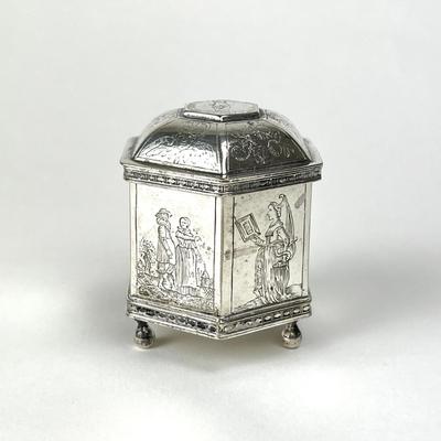 1535 MMA Sterling Silver Dutch Marriage Box