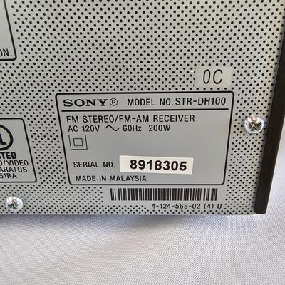 Sony Receiver + Logitech Surround Speaker Set  (WS-JS)