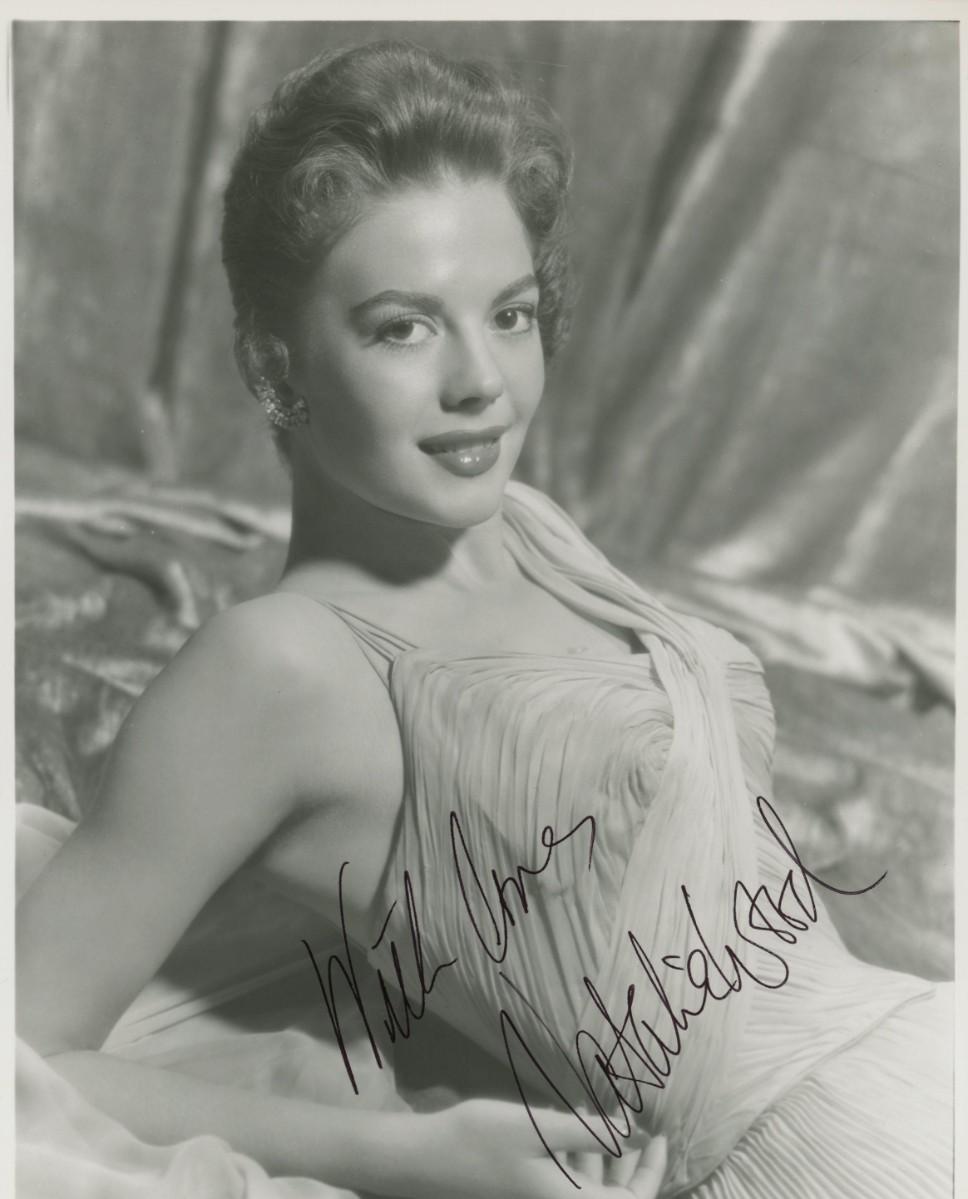 NATALIE WOOD Signed Autographed Photo to Peter COA hologram