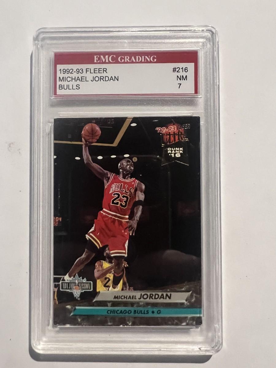 91 fleer michael jordan card