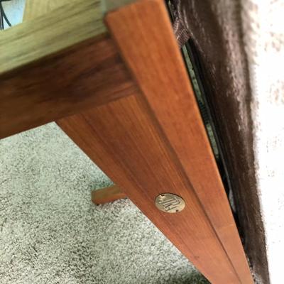 JRA Wooden Bench with Removable Cushion -Lot 282