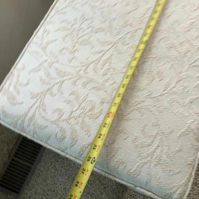 JRA Wooden Bench with Removable Cushion -Lot 282