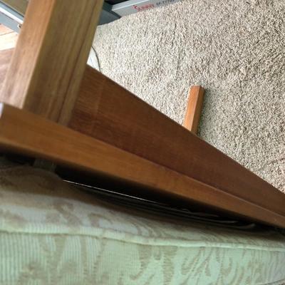 JRA Wooden Bench with Removable Cushion -Lot 282