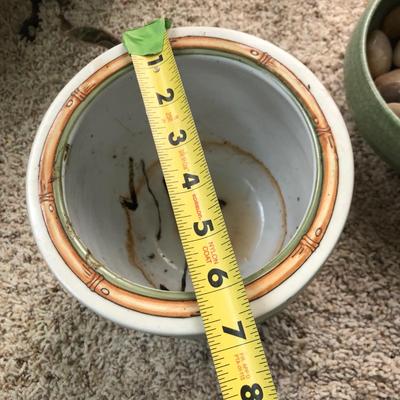 Plants-Pots-Stands-Stones Lot 284