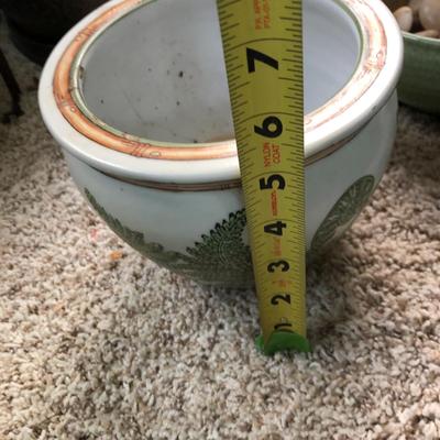 Plants-Pots-Stands-Stones Lot 284