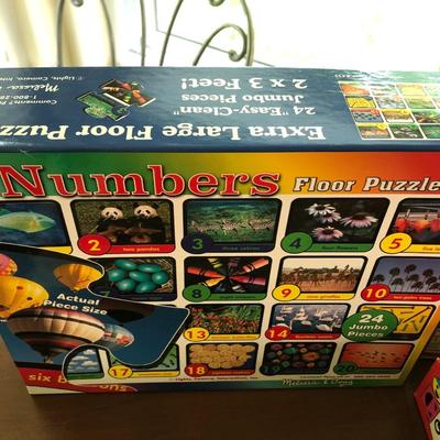 Kids Floor Puzzles, Coloring Books & More -Lot 285