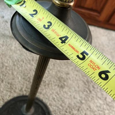 Antique Cast Metal Floor Lamp -Lot 287