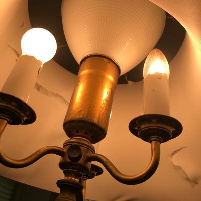 Antique Cast Metal Floor Lamp -Lot 287