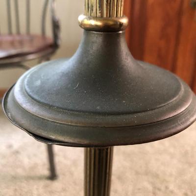 Antique Cast Metal Floor Lamp -Lot 287