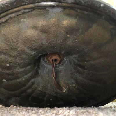 Antique Cast Metal Floor Lamp -Lot 287