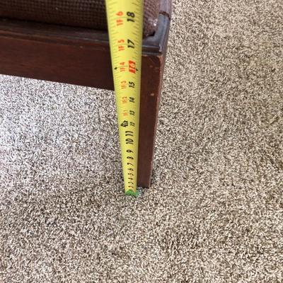 Antique Needlepoint Chair -Lot 288