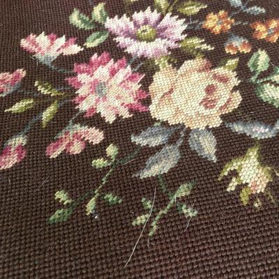 Antique Needlepoint Chair -Lot 288