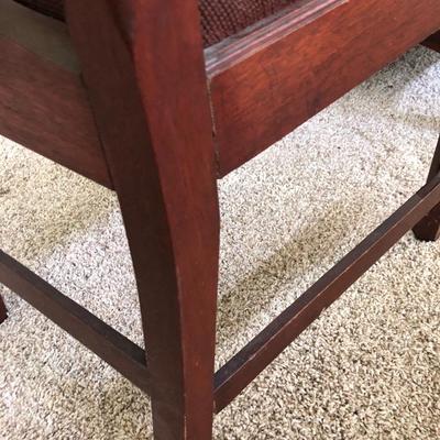 Antique Needlepoint Chair -Lot 288