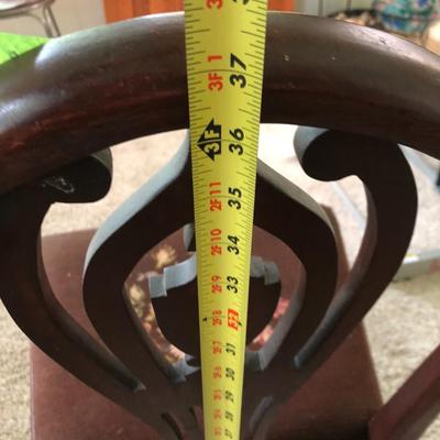 Antique Needlepoint Chair -Lot 288