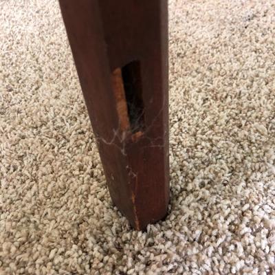 Antique Needlepoint Chair -Lot 288