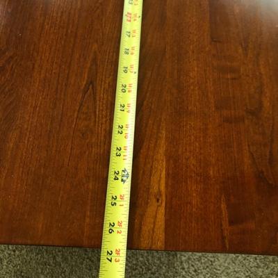 Two Ethan Allen Mission Style Matching Wooden Coffee/End Tables -Lot 290