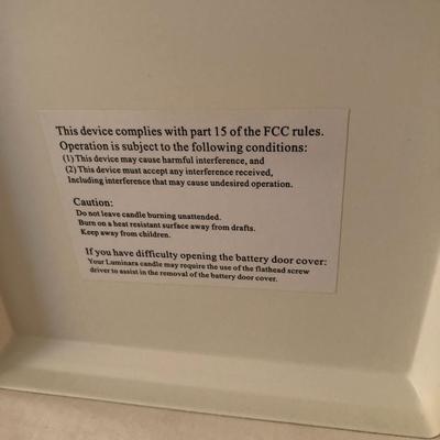 Home Decor Lantern with Remotes -Lot 292