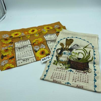 1980 & 1983 calendars