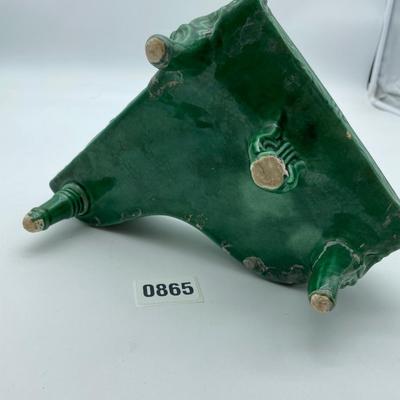 Green, piano planter