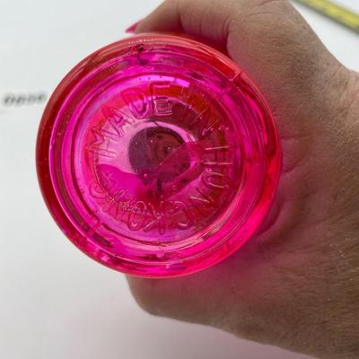 Antique pink mini lamp