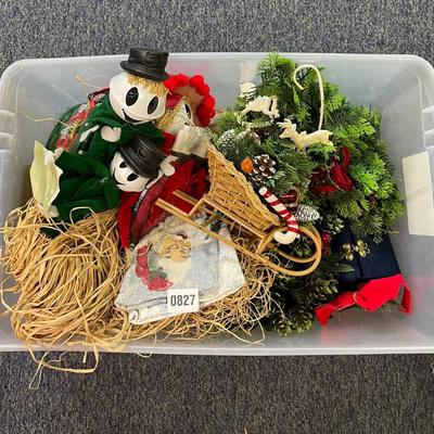 Misc Christmas tote