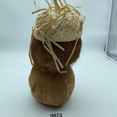 Coconut monkey with baby
