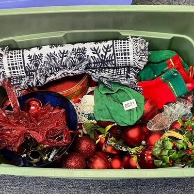 Christmas misc. tote