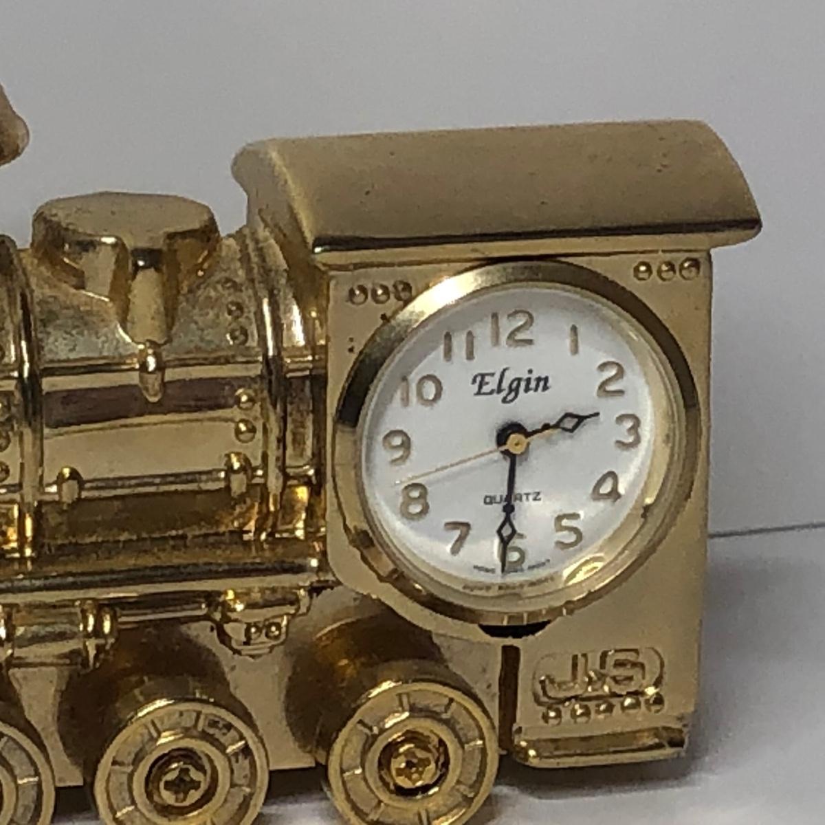 LOT 52M Miniature Clocks Timex, Elgin, Quartex
