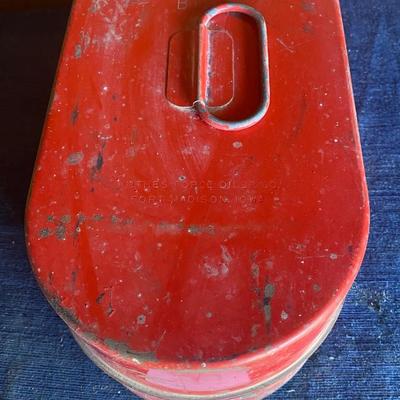 Vintage 1950s Anthes Car Headlight Metal Box