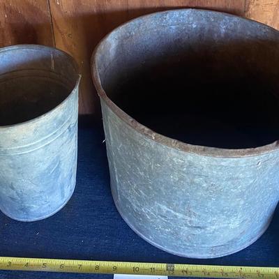 Vintage Buckets