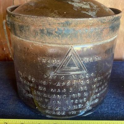 Vintage Kerosene Jar with Handle