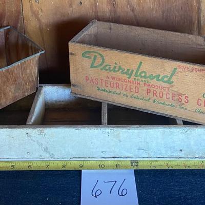 Vintage Wood Boxes