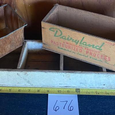 Vintage Wood Boxes