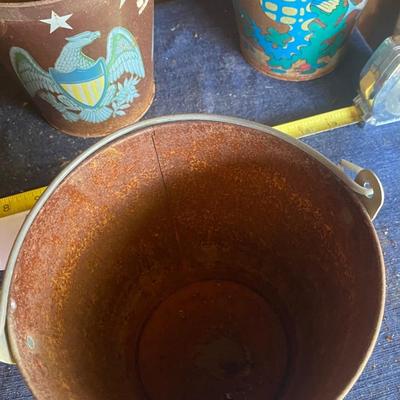 Vintage Small Buckets