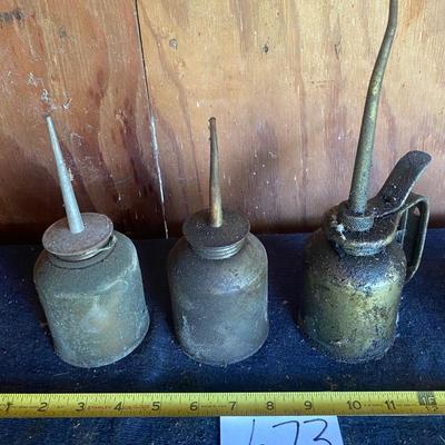 Vintage Oil Cans