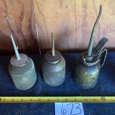 Vintage Oil Cans