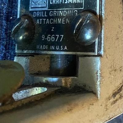 Craftsman Drill Grinding Attachment
