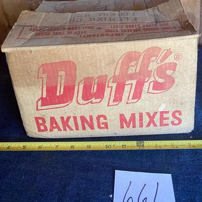 Vintage Box Full of Thread Spools