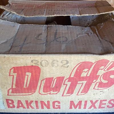 Vintage Box Full of Thread Spools