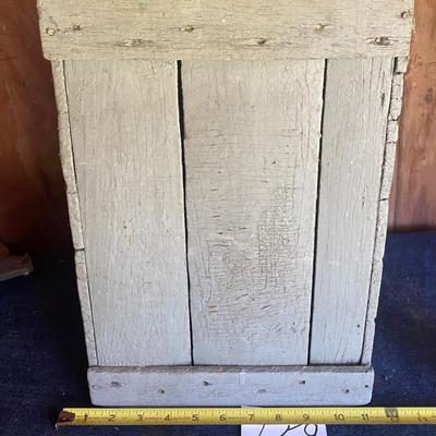 Vintage Wooden Box