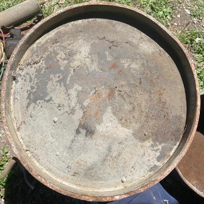 Old Used Milk Can