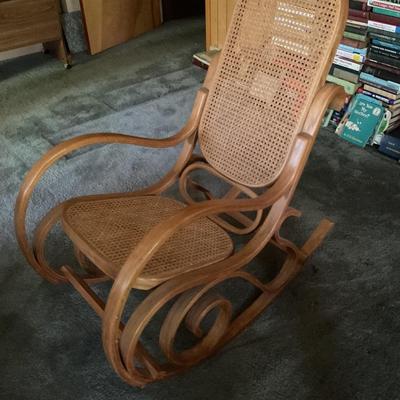 1970s Thonet Bentwood Rocking Chair