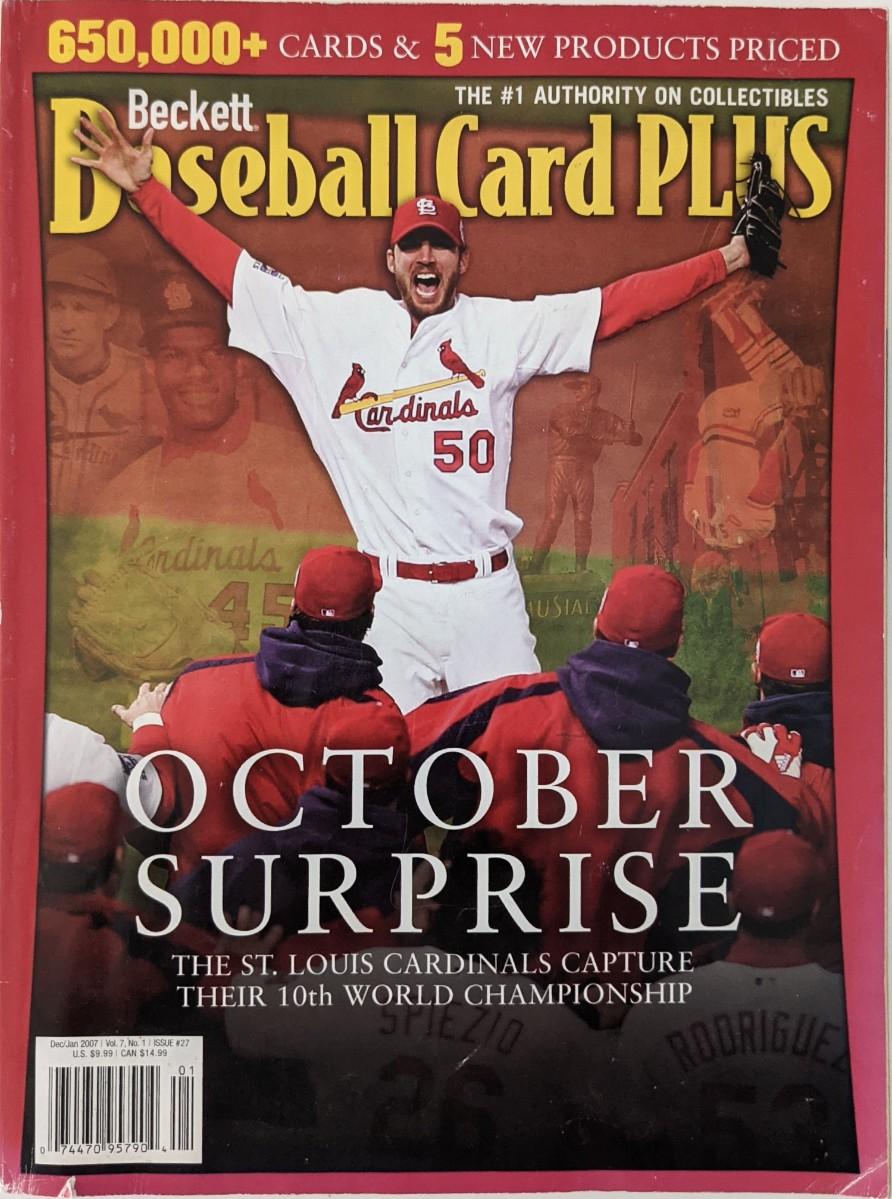 Beckett Baseball Card Value Book