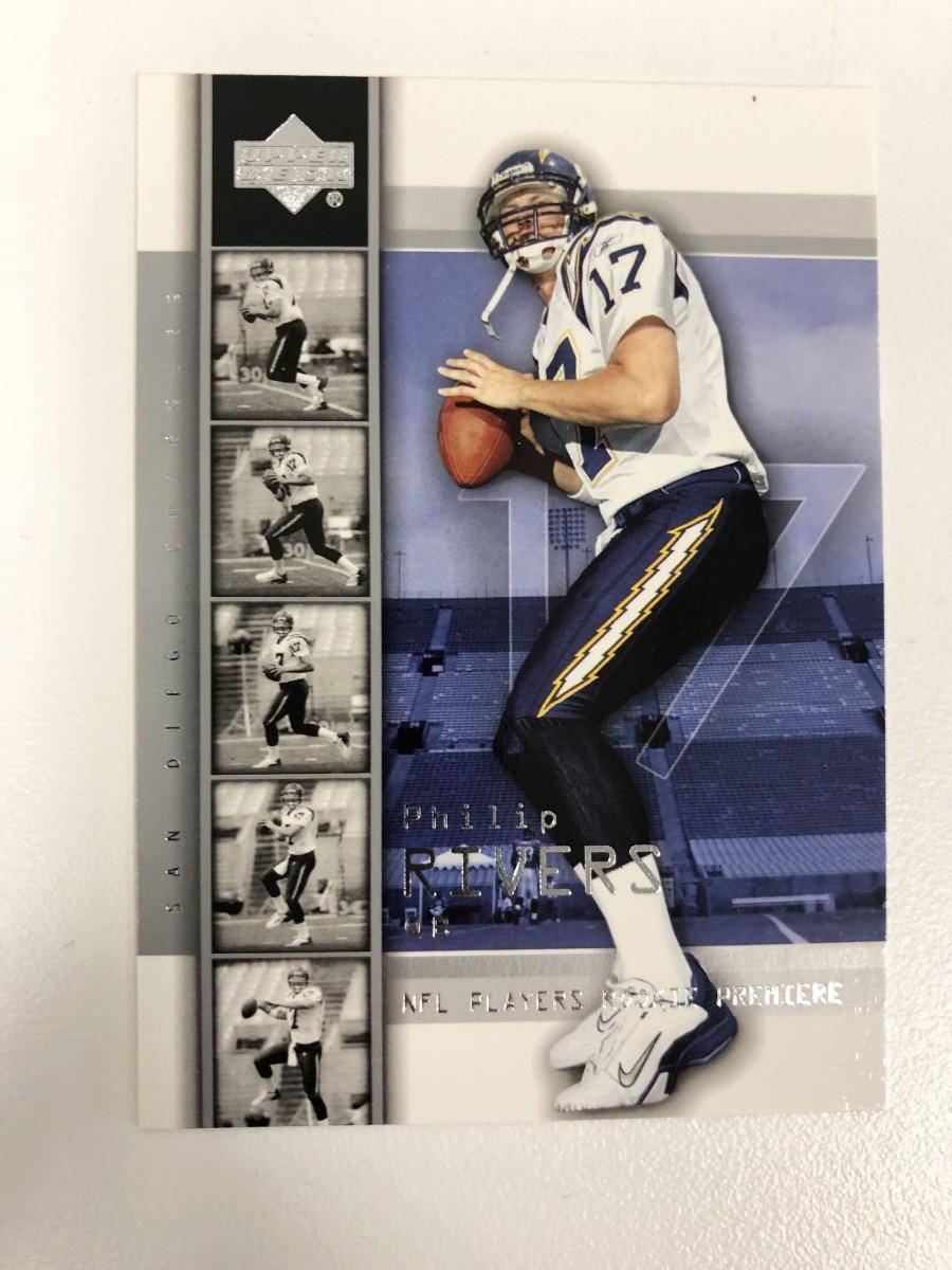 PHILIP RIVERS ROOKIE CARD San Diego Chargers LA Football 2004 SCORE RC