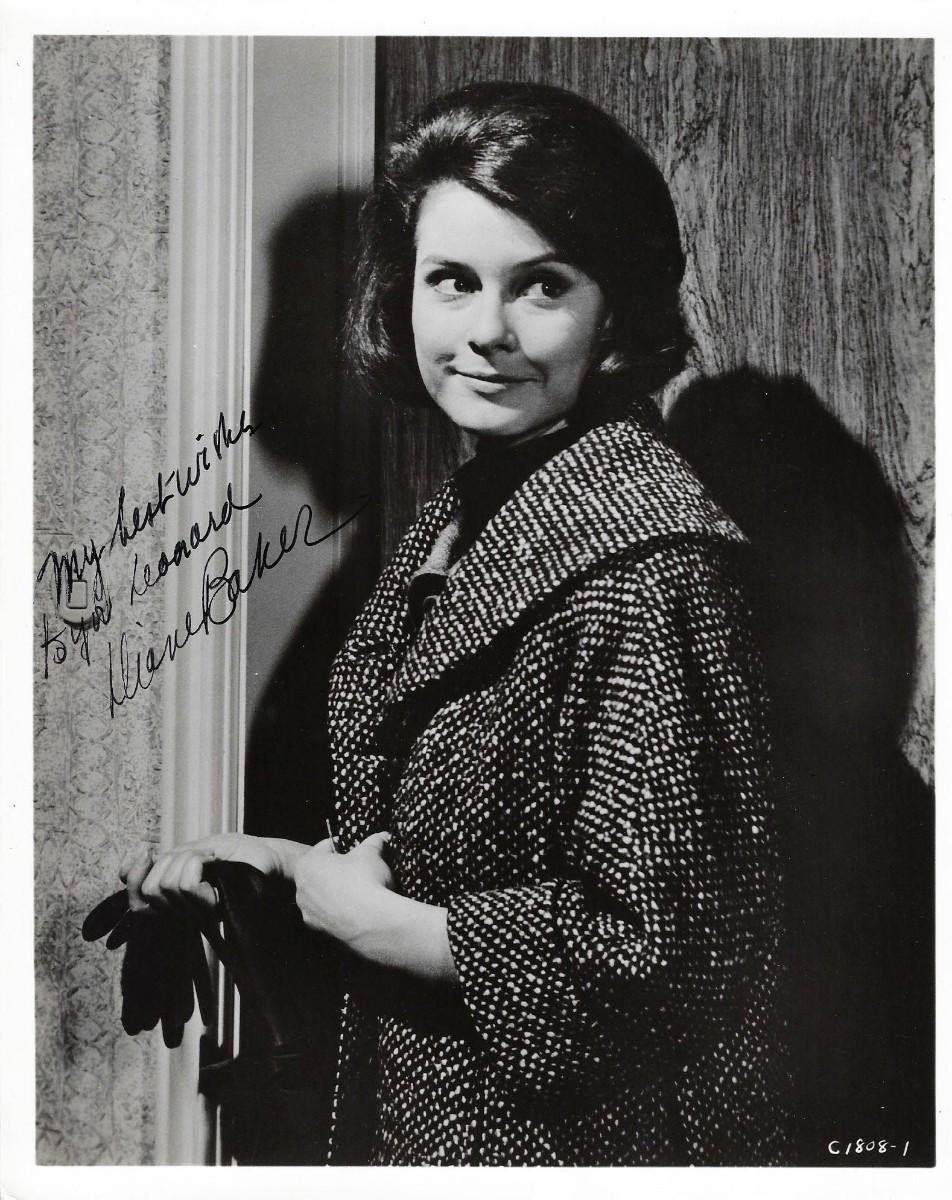 Diane Baker signed movie photo