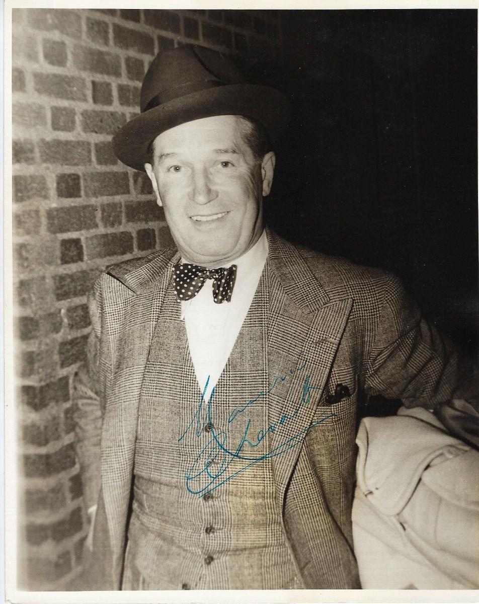 Maurice Chevalier signed photo | EstateSales.org