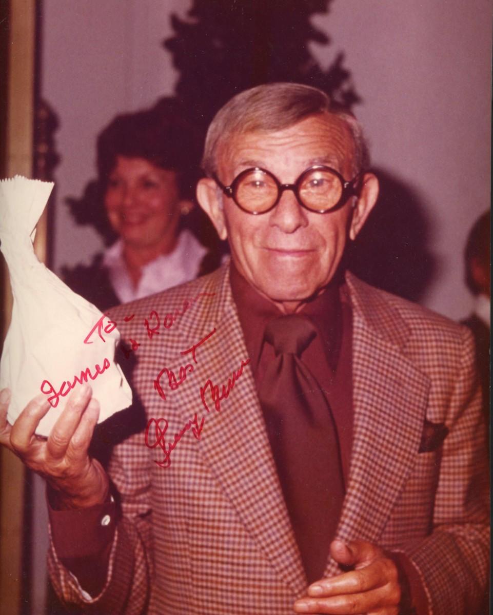 Burns signed photo