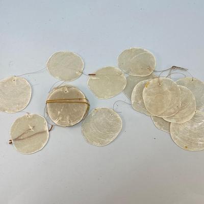Abalone Capiz Shell Mother of Pearl Disc Lot for Crafting & Decor Single Hole