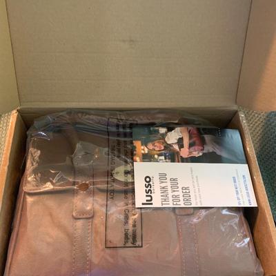 New In Box Lusso Brown Leather Purse