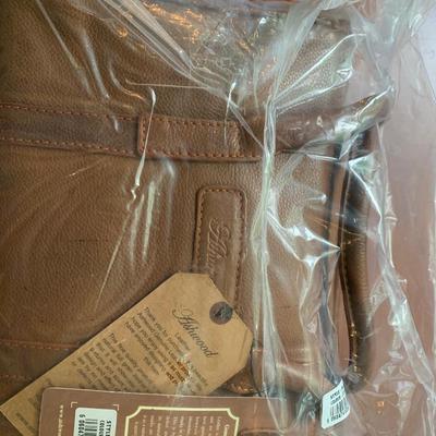 New In Box Lusso Brown Leather Purse